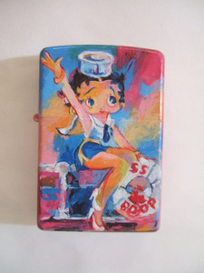 リチャード・ウォリック・ハンドペイント　ベティ・ブーブ 油絵セット　Sailor 【ZIPPO】＊1192822