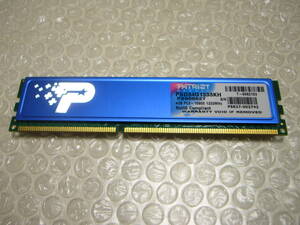 Patriot★DDR3 PC3-10600/PSD34G1333KH PS000627 4GBメモリ