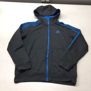 送料無料★adidas SPORT ESSENTIALS アディダス★スウェットパーカー フルジップパーカー★ジュニア キッズ 150 #30908sao