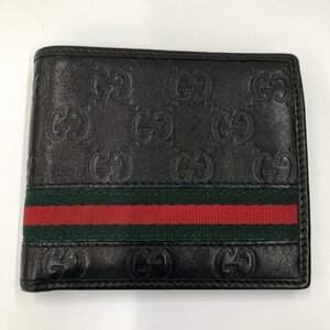 GUCCI　グッチ　財布　グッチシマ　365493・2778　箱付き【CKARE006】