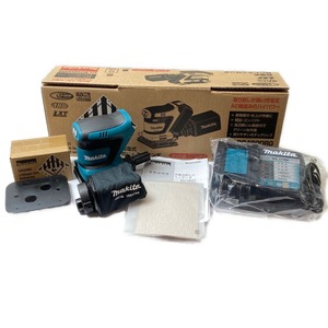 ΦΦ MAKITA マキタ 18V　充電式防じんミニサンダ BO480DRG ブルー 未使用に近い