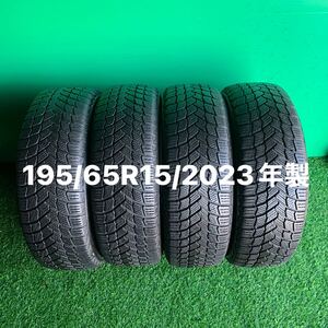 195/65R15／MICHELIN X-ICE 2023年製／4本送料無料です！