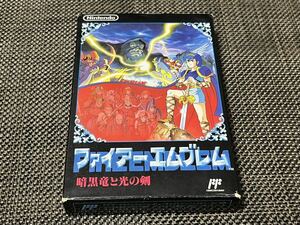 ☆美品☆　ファイアーエムブレム　暗黒竜と光の剣　ファミコンソフト　FC　任天堂　箱説付