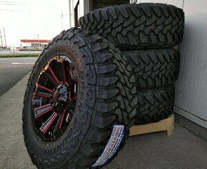 サーフ プラド ハイラックス FJ タイヤホイールセット トーヨー オープンカントリー MT 265/65R17 265/70R17 17インチ DeathRock