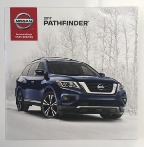 USA仕様PATHFINDER パスファインダー・2017カタログ