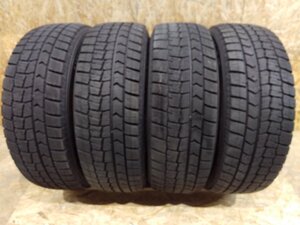 (石) DUNLOP 205/65R16 95Q WINTER MAXX 2022年製 4本SET 冬タイヤ スタッドレス ● 北海道発 個人宅OK 店頭OK 中古品 ●