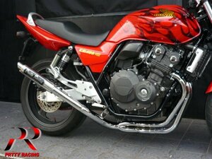 HONDA CB400SF NC42 REVO 分割式 50.8π 【流タイプ3】 PRETTY管 マフラー