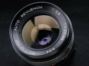 REVUE AUTO REVUENON 35mm F2.8 M42 マウント 美品 !!! 気候の良いドイツからの直輸入!!! 0628