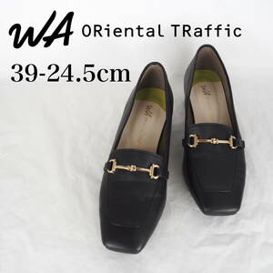 MK6885*WA ORiental TRaffic*ダブルエーオリエンタルトラフィック*レディースパンプス*39-24.5cm*黒