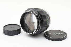 ★希少品★ ミノルタ MINOLTA MC ROKKOR-PF 85mm F1.7 Y2559#022