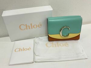 Chloe クロエ スモールトリフォールドウォレット 三つ折り財布 レディース レザー