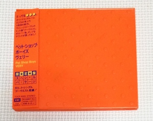 CD　PET SHOP BOYS ペットショップボーイズ　VERY ヴェリー/TOCP-8065/限定盤スペシャルパッケージ