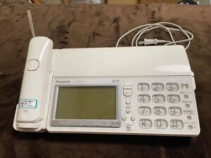 Panasonic FAX KX-PD603-W パーソナルファックス 子機無し　ジャンク品 FAX送信が出来ません