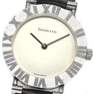 ティファニー TIFFANY&Co. L0640 アトラス SV925 クォーツ レディース _777208