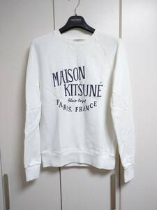 メゾンキツネ MAISON KITSUNE トレーナー PALIS ROYAL CLASSIC SWEATSHIRT レディース 白 XS AM00300KM0001 YRAOS