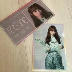 IZ*ONE  109 ミニクリアファイル　ナンバープレート　キム チェウォン