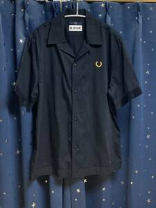 FRED PERRY フレッドペリー MILES KANE コラボ オープンカラー シャツ