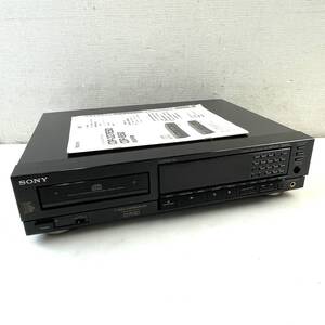 SONY CDプレーヤー CDP-227ESD 説明書付き ソニー【ジャンク】25A 北2