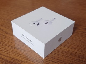 【未開封】未使用 Apple/アップル MXP93J/A AirPods 4 エアーポッズ4 ワイヤレスイヤホン