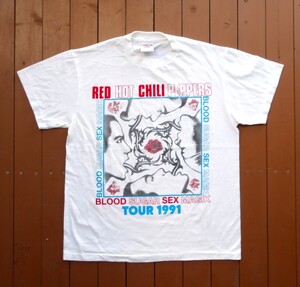 SALE ¥1スタ オークション レッド ホット チリペッパーズ Tシャツ サイズ XL RED HOT CHILIPEPPERS BLOOD SUGAR SEX MAGIC BJORK NIRVANA 