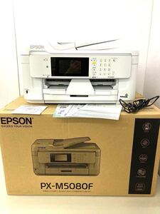 EPSON エプソン A3対応 インクジェットプリンター複合機 PX-M5080F 2019年製 総印刷枚数4508 YM奥