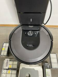 1円スタート★iRobot アイロボット Roomba ルンバ i7 ロボット掃除機 自動ゴミ収集機 クリーンベース 動作品
