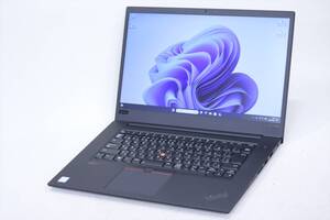 【1円～】32GBメモリ GTX1650 Corei7 Windows11搭載 ThinkPad X1 Extreme i7-9750H RAM32G SSD512G 15.6FHD GTX1650-4G