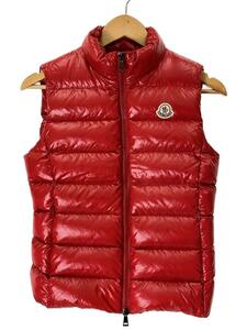 MONCLER◆ダウンベスト/1/ナイロン/RED/D20934830405 68950/GHANY