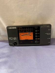 【D668】Boss Chromatic Tuner TU-121 Digital Made in Japan