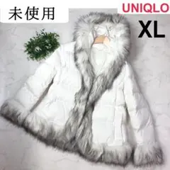 【未使用】UNIQLOユニクロのプレミアムダウン撥水加工XL白