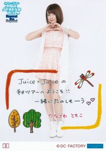 Juice=Juice 金澤朋子 LIVE AROUND 2017～Beyond the Beyond～ コレクション生写真 2