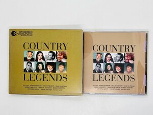 即決CD COUNTRY LEGENDS / KENNY ROGERS , WILLIE NELSON , SLIM WHITMAN スリーブ付き 7243 5 70913 2 9 P06