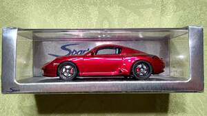 1/43 Sparkmodel ミニカー PORSCHE RUF RK Coupe 2006 Red Metallic 未開封