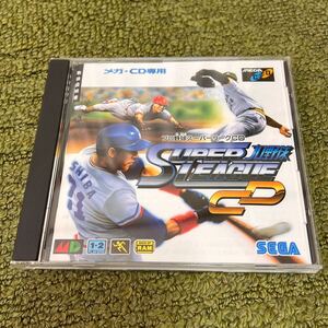 メガCD SEGAプロ野球スーパーリーグ CD メガドライブ ゲームソフト 中古品