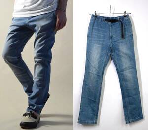 GRAMiCCi グラミチ DENIM NN-PANTS デニムニューナローパンツ M インディゴ クライミングパンツ ジーンズ イージーパンツ JA3569