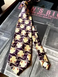 40s-50s style Mouse Pattern print tie