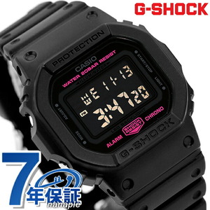 gショック ジーショック G-SHOCK クォーツ 電池式 DW-5600PK-1 デジタル 5600シリーズ メンズ 腕時計 ブランド カシオ casio