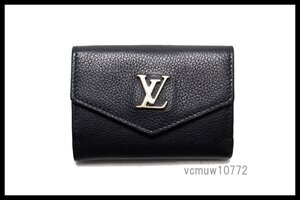 RFIDタグ近年希少美中古■LOUIS VUITTON トリヨン ポルトフォイユ ロックミニ レザー 3つ折り財布 ルイヴィトン■1031on29713