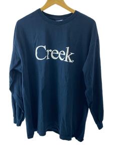 Creek◆長袖Tシャツ/XL/コットン/NVY