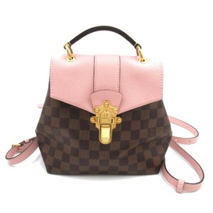 ルイ・ヴィトン クラプトン・バックパック ブランドオフ LOUIS VUITTON リュックサック バックパック ダミエ 中古 レディース