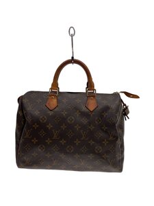 LOUIS VUITTON◆1)スピーディ25_モノグラム・キャンバス_BRW/PVC/BRW