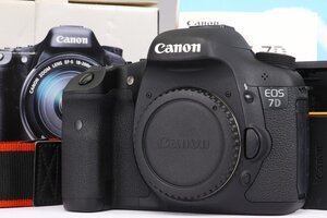 【 美品 | 動作保証 】 Canon EOS 7D ボディ 【 シャッター数 わずか1900回 】