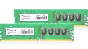 ADATA(エイデータ) 増設メモリ デスクトップ用 AD4U266638G19-D ［DIMM DDR4 /8GB /2枚］