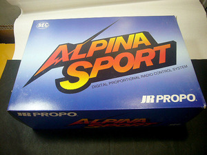 ★当時物 JR-PROPO ALPINA SPORT アルピナ バック付FETアンプ NEA-850B BEC プロポセット 未使用 新品★