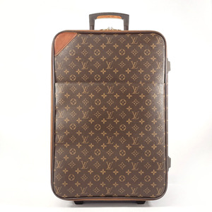 ★1円〜★ルイヴィトン LOUIS VUITTON スーツケース・キャリーケース 旅行 トラベル M23294 ペガス 55 モノグラムキャンバス ブラウン