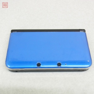 動作品 ニンテンドー3DS LL 本体 SPR-001 ブルー×ブラック 任天堂 Nintendo 難有【10