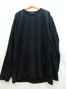 ISSEY MIYAKE イッセイミヤケ 長袖カットソー M ME31JK004 ブラック 100%Cotton 日本製 PLEATS PLEASE プリーツプリーズ