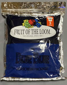 未使用品　FRUIT OF THE LOOM＆BLUE BLUE 2パックポケットTシャツ　フルーツオブザルーム　ブルーブルー　ハリウッドランチマーケット