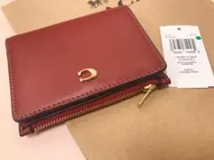 新品coach バイフォールド スナップ ウォレット