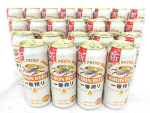 送料300円(税込)■yy153■生ビール キリン 新一番搾り 500ml 24本【シンオク】